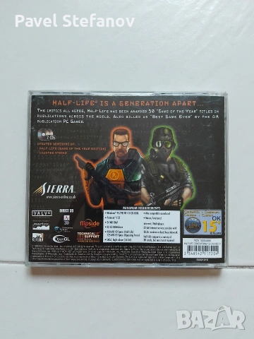 Half-Life Generation (Sierra) PC CD – VG+/MINT – 2 CD + Manual, снимка 8 - Игри за PC - 54540995