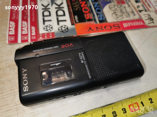 SONY M-527V ВНОС SWISS 1204261823LCHERY1, снимка 12 - Радиокасетофони, транзистори - 54174129