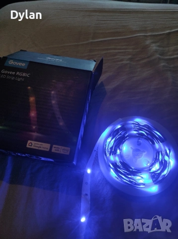 Смарт LED лента Govee 5м, снимка 2 - Лед осветление - 54965635