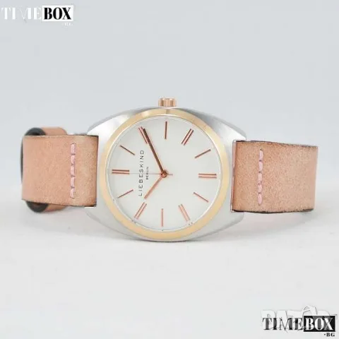 Liebeskind Berlin Beige Leather LT-0074-LQ, снимка 3 - Дамски - 55311067