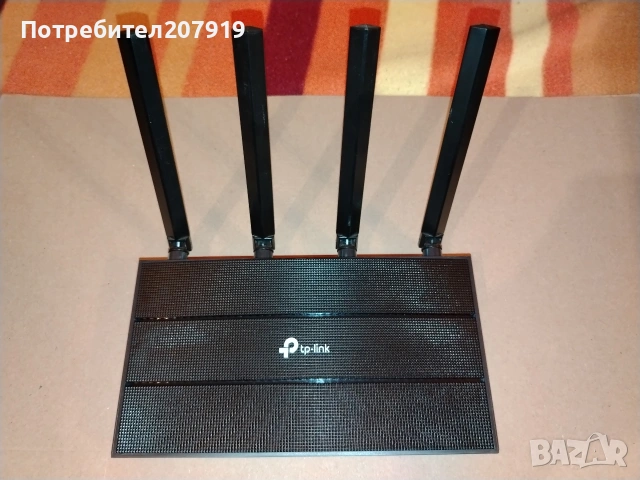 Гигабитов рутер TP-Link Archer AX17 AX1500 Wi-Fi 6, снимка 7 - Рутери - 55253831