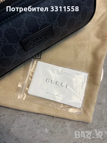 Gucci GG Bag - чантичка Оригинална, снимка 6 - Чанти - 55436377