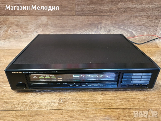 Тунер Onkyo T-407 Integra – Изключителна чувствителност, Made in Japan, снимка 3 - Декове - 54816718