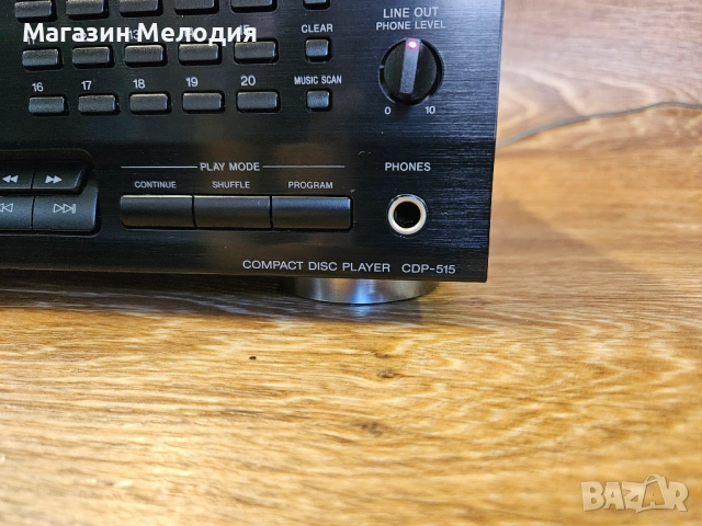 CD Player Sony CDP-515 – Аналогов финес и прецизност от златната ера на Sony, снимка 6 - Декове - 54589227