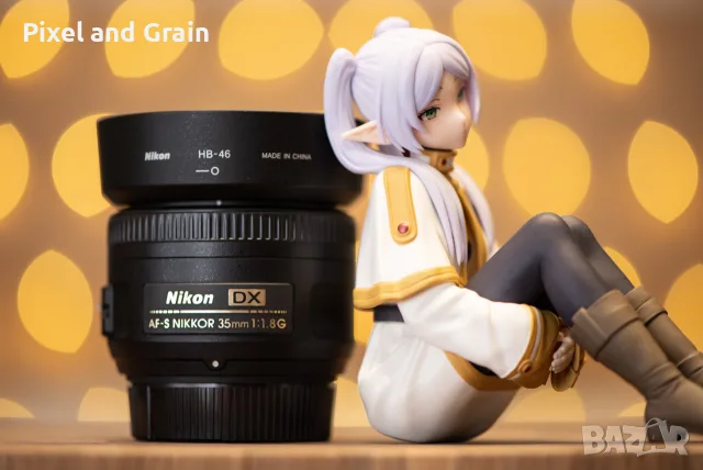 Nikon AF-S 35mm f/1.8G DX обектив Никон, снимка 3 - Обективи и филтри - 55527615