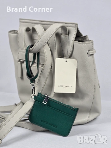 Нова дамска чанта Gerry Weber + зелено портмоне, снимка 2 - Чанти - 54350760