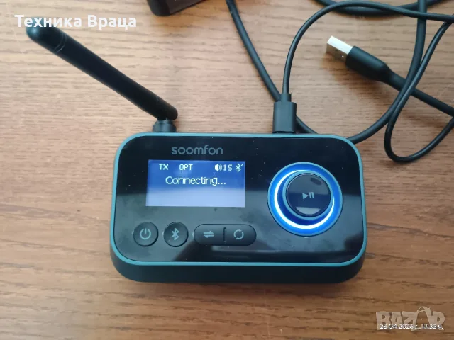 BLUETOOTH у-во SOOMFON SF-BT013. ЧИСТО НОВО Е!, снимка 2 - Bluetooth тонколони - 55292118