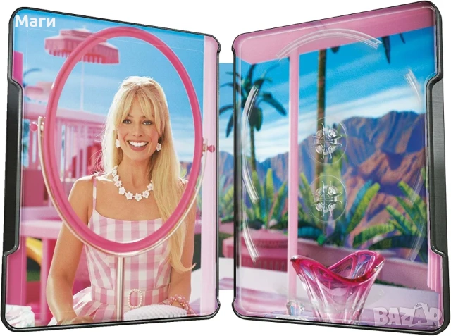 Barbie (2023) -  Special Edition Steelbook 4K UHD + Blu Ray disc / без Бг субтитри , снимка 2 - Blu-Ray филми - 54977274