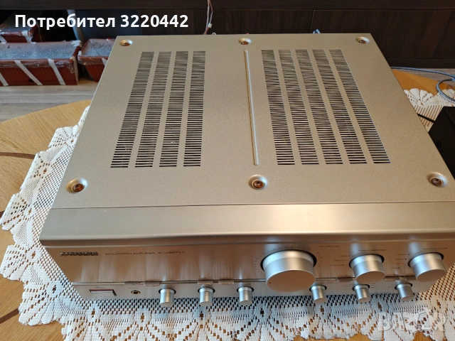 Усилвател SANSUI AU - α 607 KX, снимка 2 - Ресийвъри, усилватели, смесителни пултове - 54080383