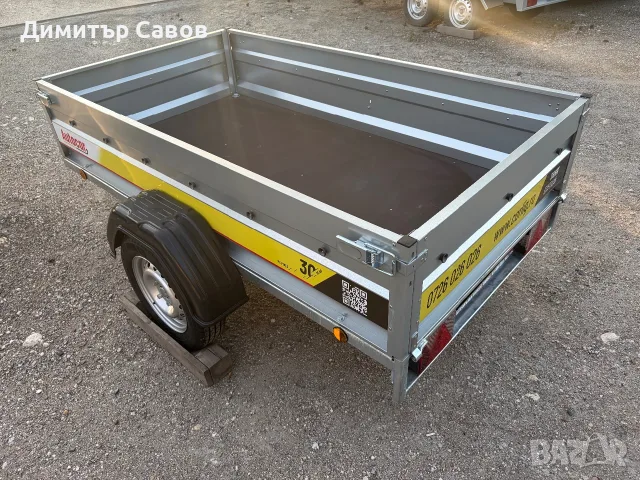 Туристическо, самосвално ремарке AUTOCAR TANK 210 до 750kg., снимка 5 - Ремаркета - 55360430