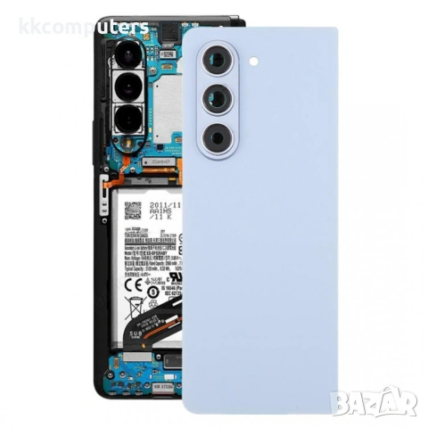 Оригинален Заден Капак със Стъкло за Камерата за Samsung Galaxy Z Fold5 SM-F946B – 3 цвята, снимка 2 - Резервни части за телефони - 54564013