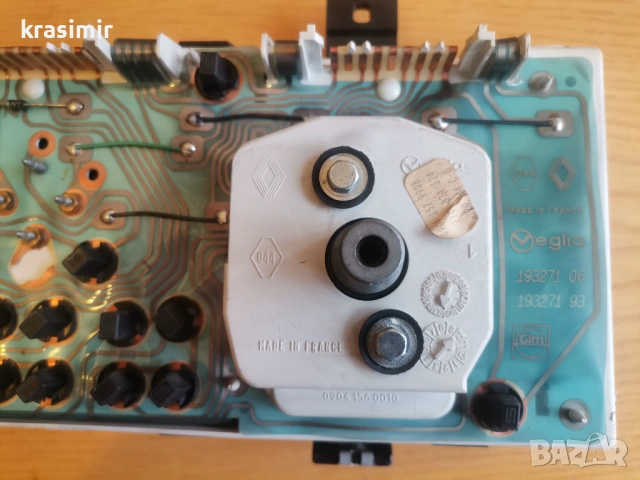 Километраж от Рено клио 1 1995 г , снимка 2 - Части - 54017632