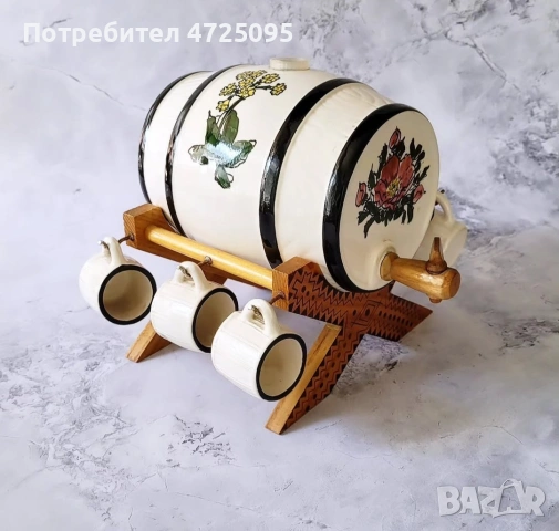 Декоративно винтидж буре, снимка 3 - Други - 55219712