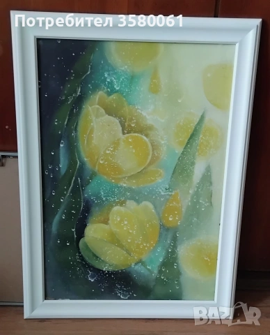 Красива голяма масляна картина 