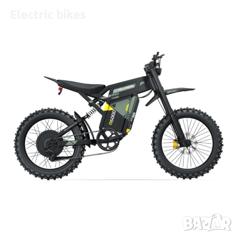 Електрически офроуд мотор / E Dirt Bike COSWHEEL R6000 7000W 60V, снимка 4 - Велосипеди - 54564124