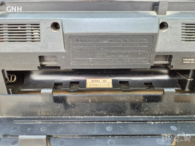 Радиокасетофон Sanyo M7010K, снимка 7 - Радиокасетофони, транзистори - 55190569