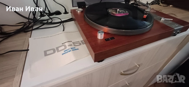 Грамофон MICROSEIKI DD-5E, снимка 7 - Грамофони - 54429004