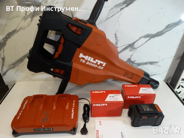 Hilti TE 2000 - 22 / Nuron - Акумулаторен къртач 38.2 J