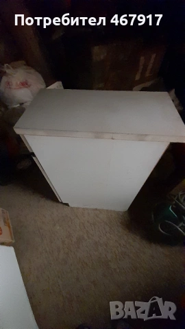 Бял шкаф за кухня/съхранение, снимка 4 - Шкафове - 54166753