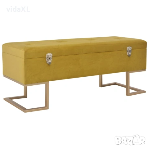 vidaXL Пейка с отделение за съхранение, 105 см,(SKU:247571)