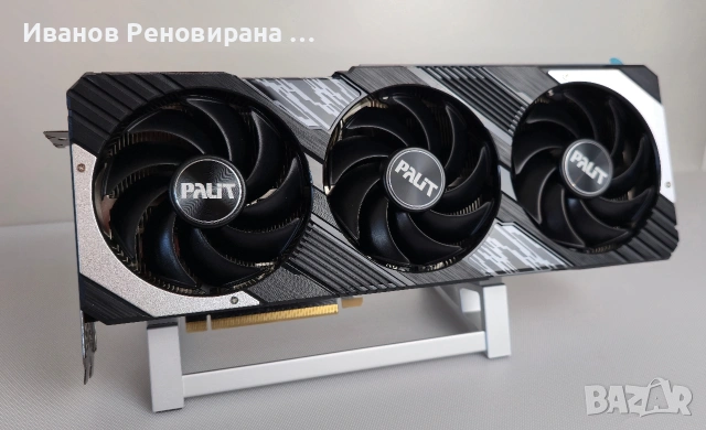 Видео карта Palit RTX 4080 GamingPro 16GB GDDR6X Nvidia GeForce, снимка 2 - Видеокарти - 54560693