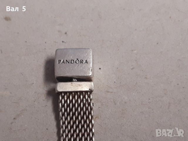 Сребърна гривна ПАНДОРА , PANDORA, снимка 5 - Антикварни и старинни предмети - 55147010