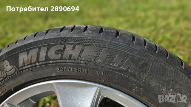 Комплект летни гуми MICHELIN с лети джанти за Ситроен, снимка 5 - Гуми и джанти - 54930770