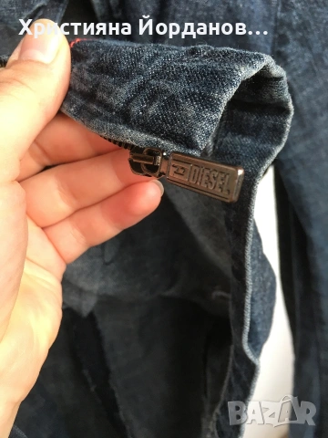 Винтидж дънково яке Diesel, M, снимка 5 - Якета - 54328363