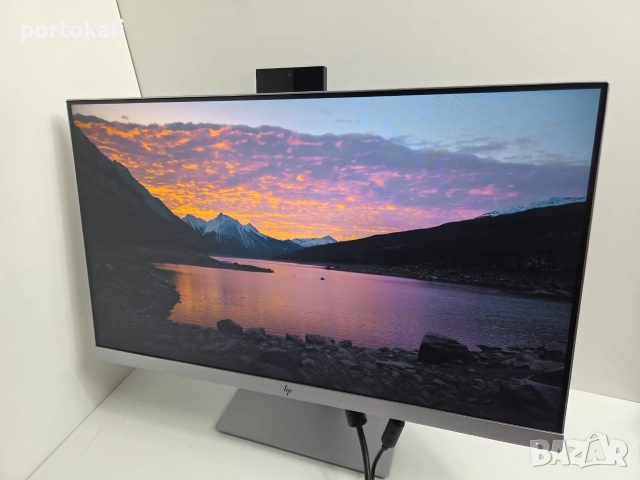 +Гаранция! IPS HDMI hp EliteDisplay E243d Докинг Монитор 23.8", снимка 4 - Монитори - 55282748