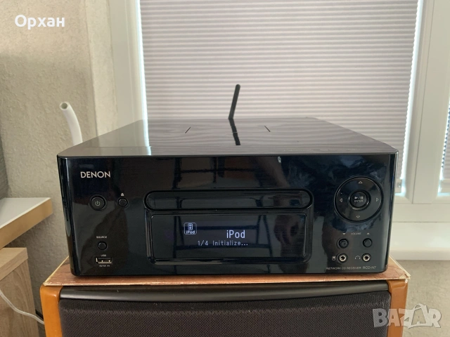 Denon CEOL RCD-N7 – Мрежови CD ресивър (Wi-Fi, AirPlay, FLAC, Optical)