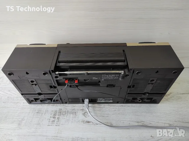 Ретро Касетофон SHARP GF-A1 (Boombox) – Безупречно Състояние / Колекционерски, снимка 10 - Радиокасетофони, транзистори - 55664343