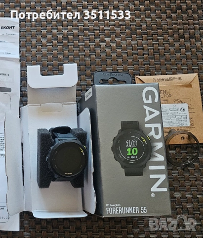 Garmin Forerunner 55 с ГАРАНЦИЯ, снимка 7 - Смарт часовници - 54681469