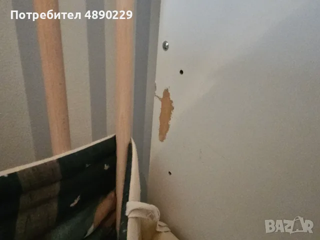 IKEA MYLLRA – бебешко креватче с матрак и пълен комплект аксесоари, снимка 11 - Бебешки легла и матраци - 55335598