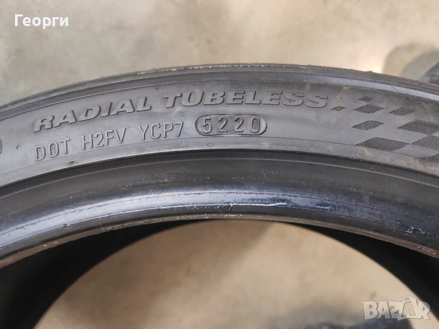 2бр. летни гуми 245/35/20 Kumho, снимка 6 - Гуми и джанти - 54448506