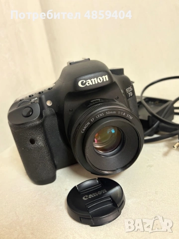 Canon eos 7d + canon EF 50mm f/1.8 STM