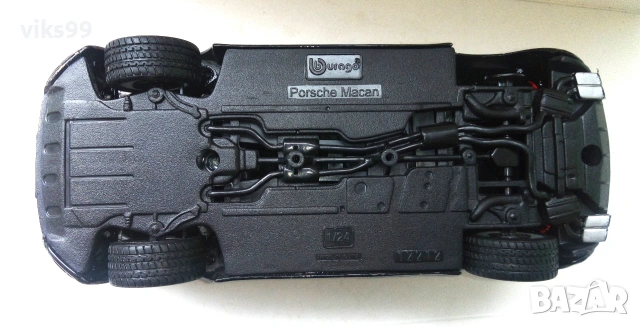 Метална количка Bburago Porsche Macan Мащаб 1:24, снимка 9 - Колекции - 55133129