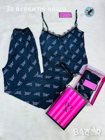 Victoria’s Secret Детска Лятна Пижама - Горнище Потник И Дълго Долнище Код SK1284, снимка 5 - Пижами - 54286020