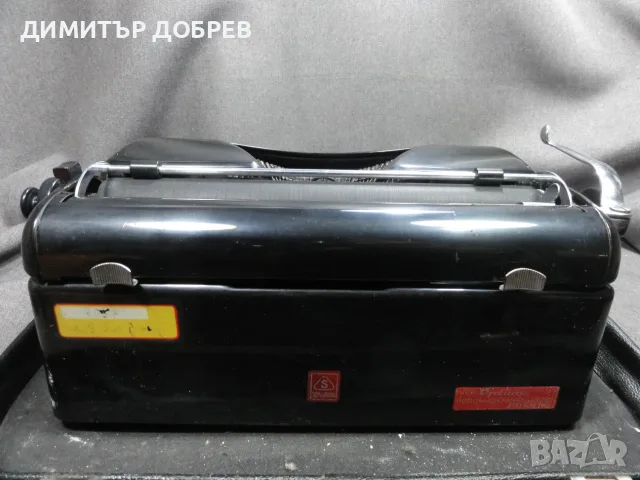 СТАРА РЕТРО СОЦ ГДР DDR ПИШЕЩА МАШИНА OPTIMA ELITE 2, снимка 5 - Антикварни и старинни предмети - 55342432