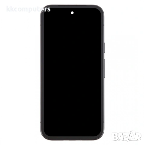 Google Pixel 9a GXQ96 / GTF7P / G3Y12 Оригинален OLED LCD Дисплей и Тъч Скрийн с Рамка – Черен
