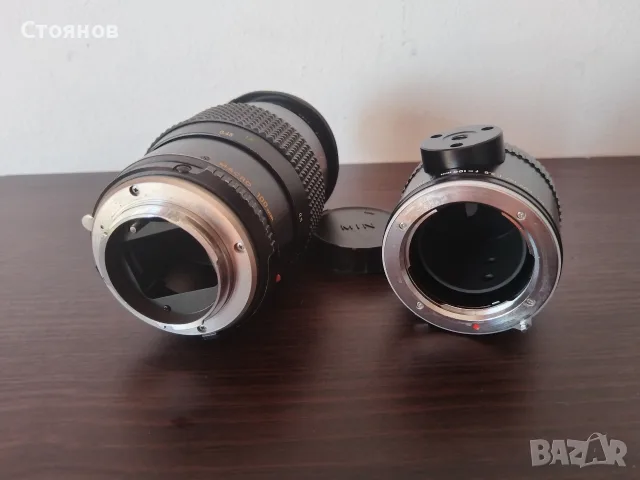 Обектив MINOLTA MC MACRO ROKKOR 1:3.5 f=100mm на MD Japan , снимка 3 - Обективи и филтри - 55605868