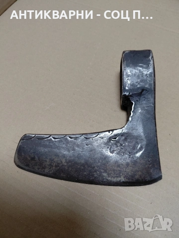 Соц Стара Ръчно Кована Брадва 0.750кг. НОМЕР 537., снимка 2 - Антикварни и старинни предмети - 54994521
