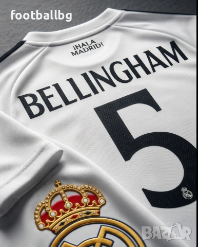 BELLINGHAM 5 🖤⚽️ детско юношески футболни екипи REAL MADRID , снимка 4 - Футбол - 45671155