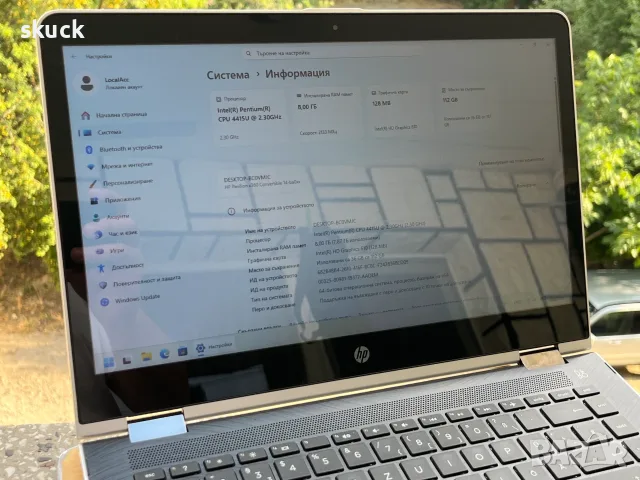 HP Pavilion x390 Convertible - Лаптоп и таблет в едно!, снимка 2 - Лаптопи за работа - 55598392