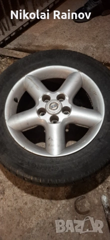 Оргинални джанти NISSAN 5х114,3, снимка 2 - Гуми и джанти - 54676300