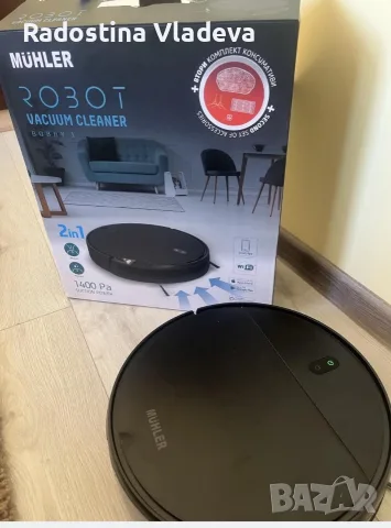 Робот прахосмукачка Muler, снимка 2 - Прахосмукачки - 55315977