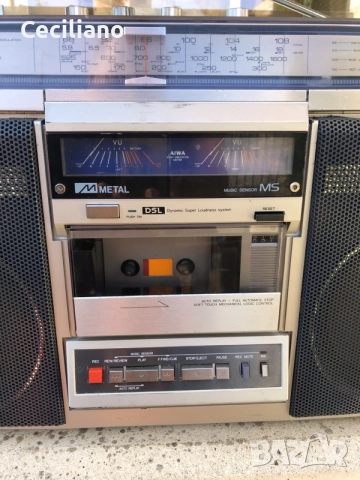 радиокасетофон AIWA CS 660K , снимка 3 - Радиокасетофони, транзистори - 55319296