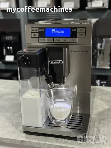 Кафемашина DeLonghi PrimaDonna XS ETAM 36.366, снимка 3 - Кафемашини - 55629356