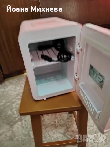 Мини хладилник Adler AD 8084, 12V/220V, 32-42 W, 4 L, Отопление/Охлаждане, Розов, снимка 5 - Друга електроника - 55439777