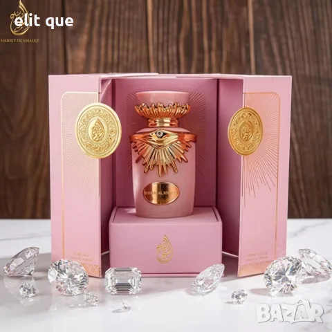 Комплект дамски арабски парфюми EDP с дълготраен аромат - Lattafa Sakeena + Sheikh Al Khaleej, 100 м, снимка 3 - Унисекс парфюми - 55461868
