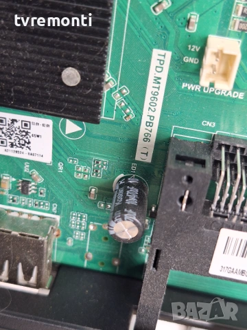 MAIN BOARD TPD.MT9602.PB766 (T) PHILIPS модел​ 39PHS6707/12 , снимка 3 - Части и Платки - 55207497